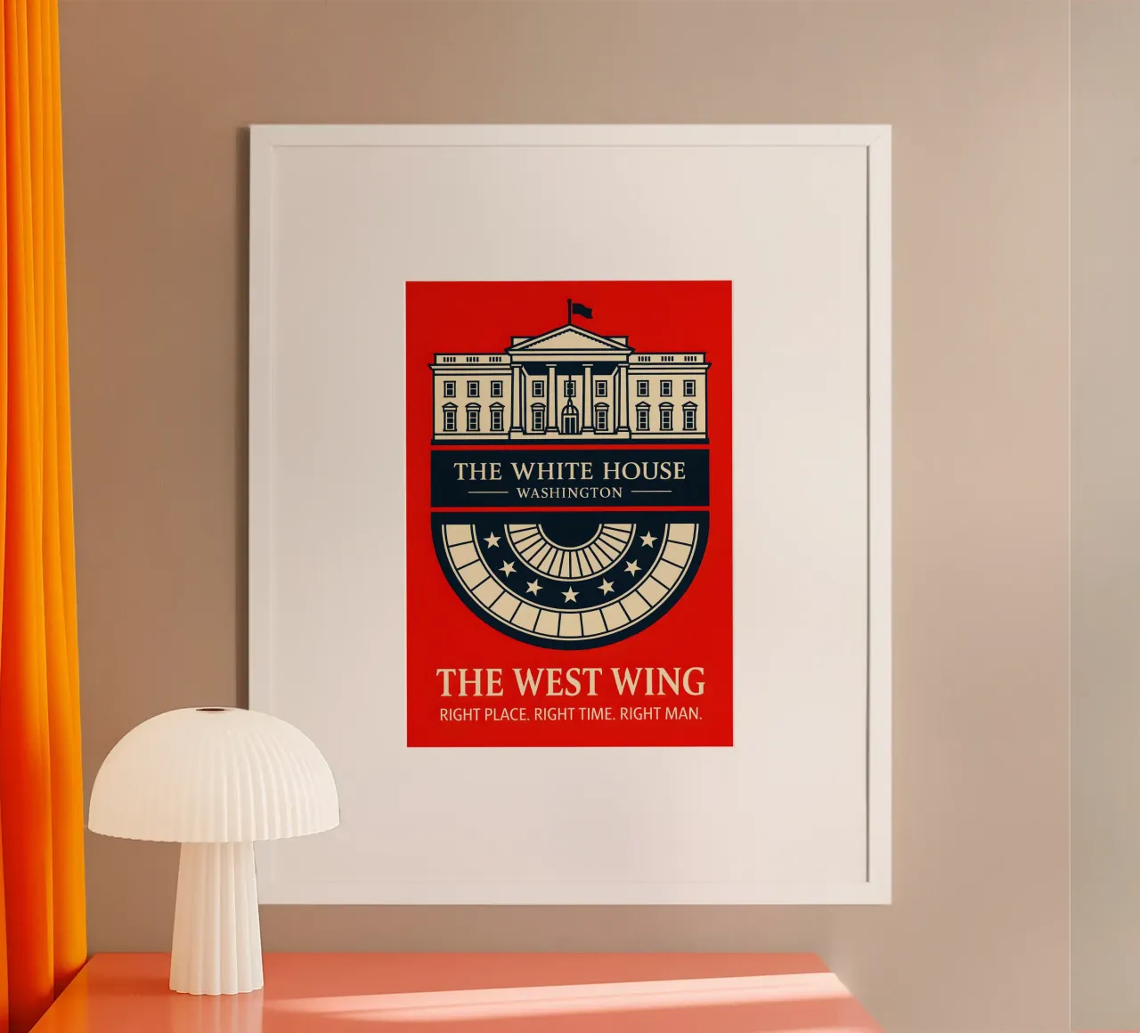 The West Wing Print carta hahnemühle da MoviesArt