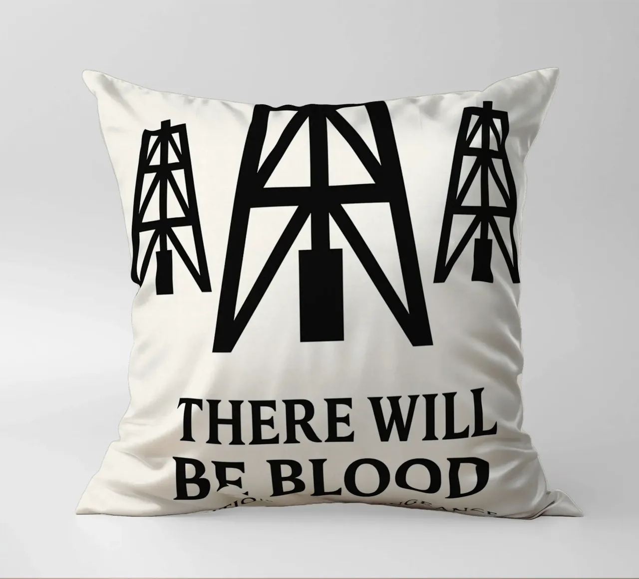 There Will Be Blood Print cuscino da MoviesArt