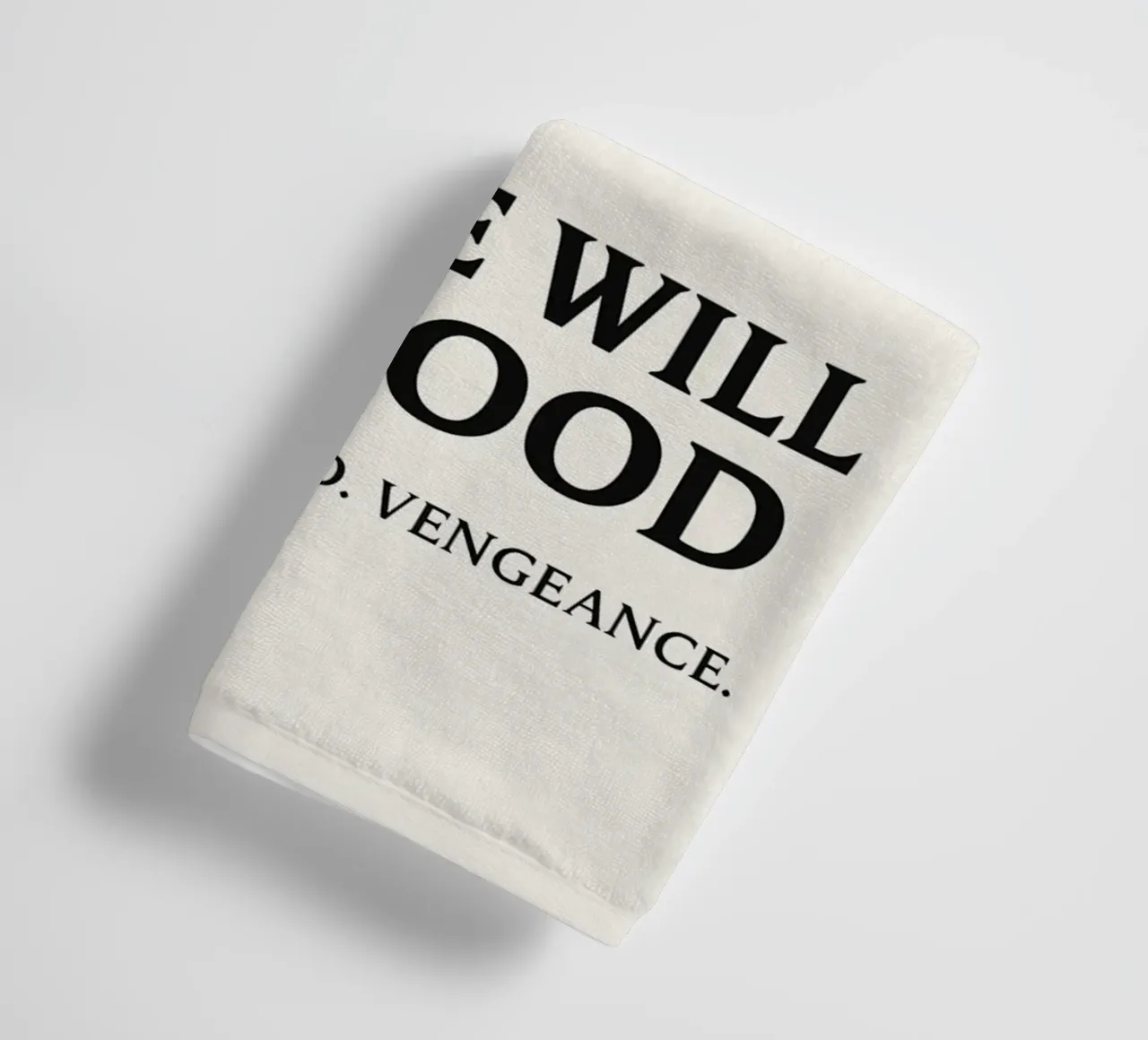 There Will Be Blood Print asciugamano da bagno da MoviesArt