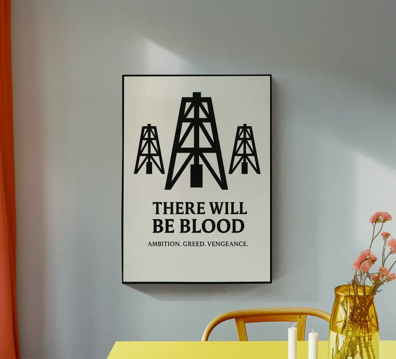 There Will Be Blood Print acrylic glass by MoviesArt