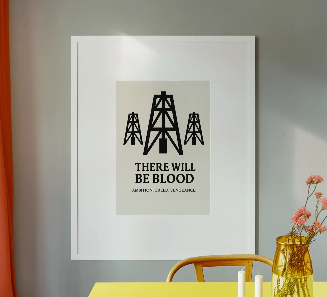 There Will Be Blood Print carta hahnemühle da MoviesArt