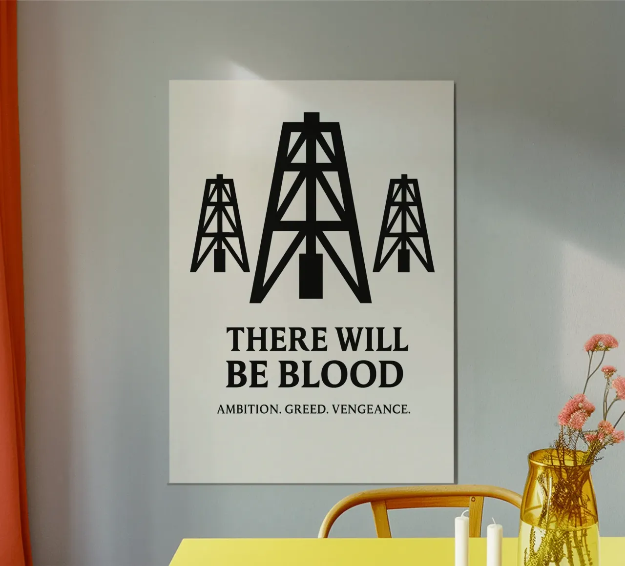 There Will Be Blood Print carta hahnemühle da MoviesArt