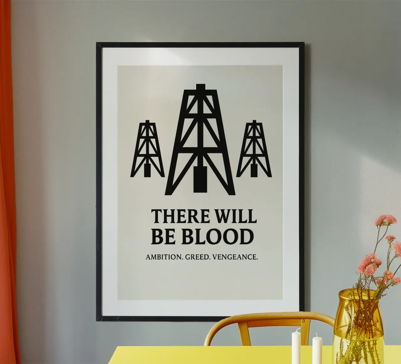 There Will Be Blood Print carta hahnemühle da MoviesArt