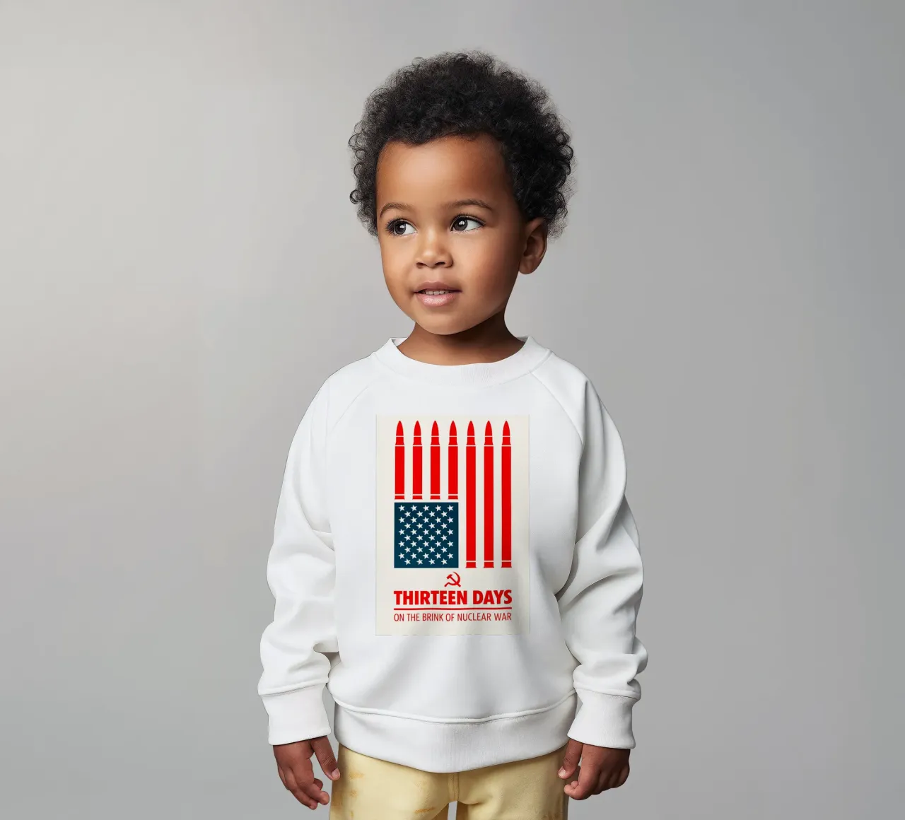 Thirteen Days Print baby sweatshirt by MoviesArt