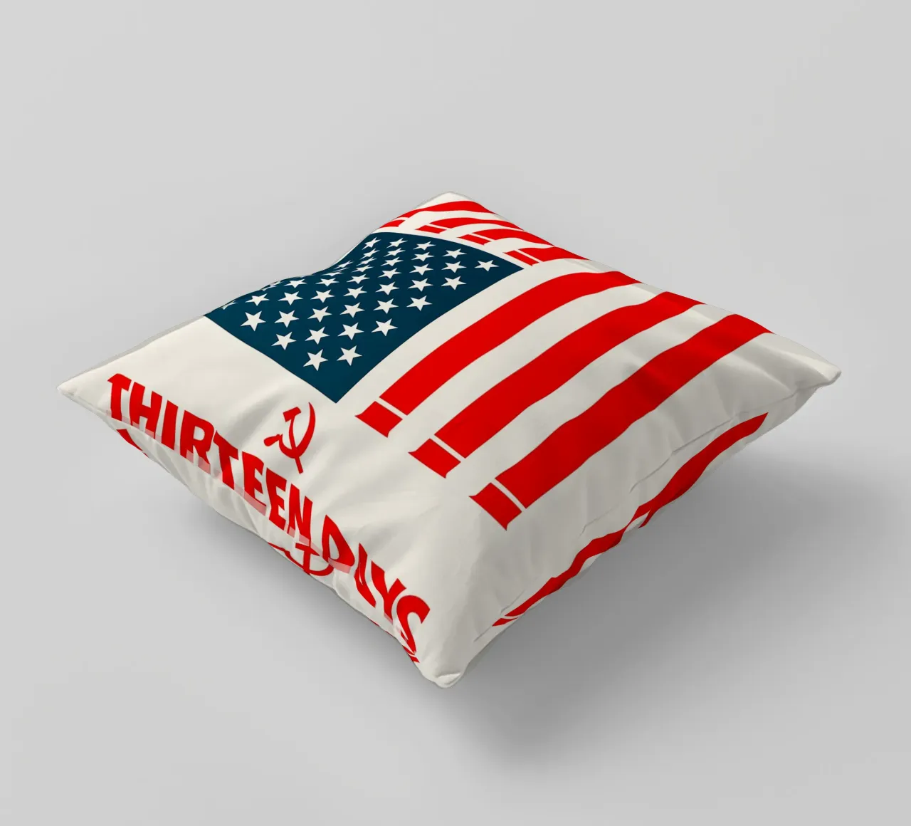 Thirteen Days Print cuscino da MoviesArt