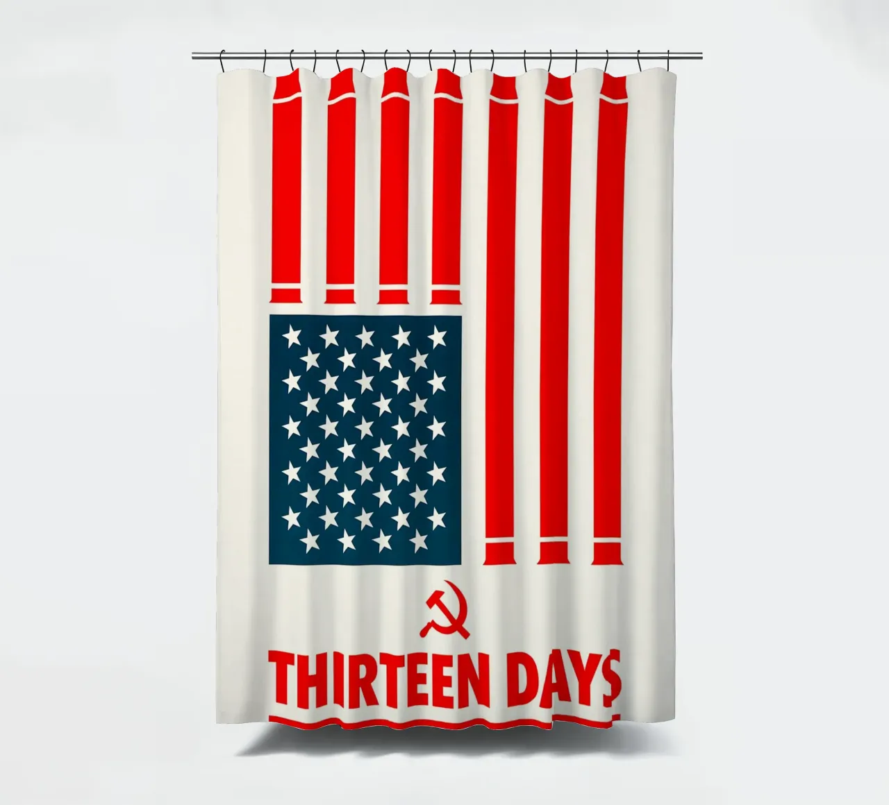 Thirteen Days Print tenda da doccia da MoviesArt