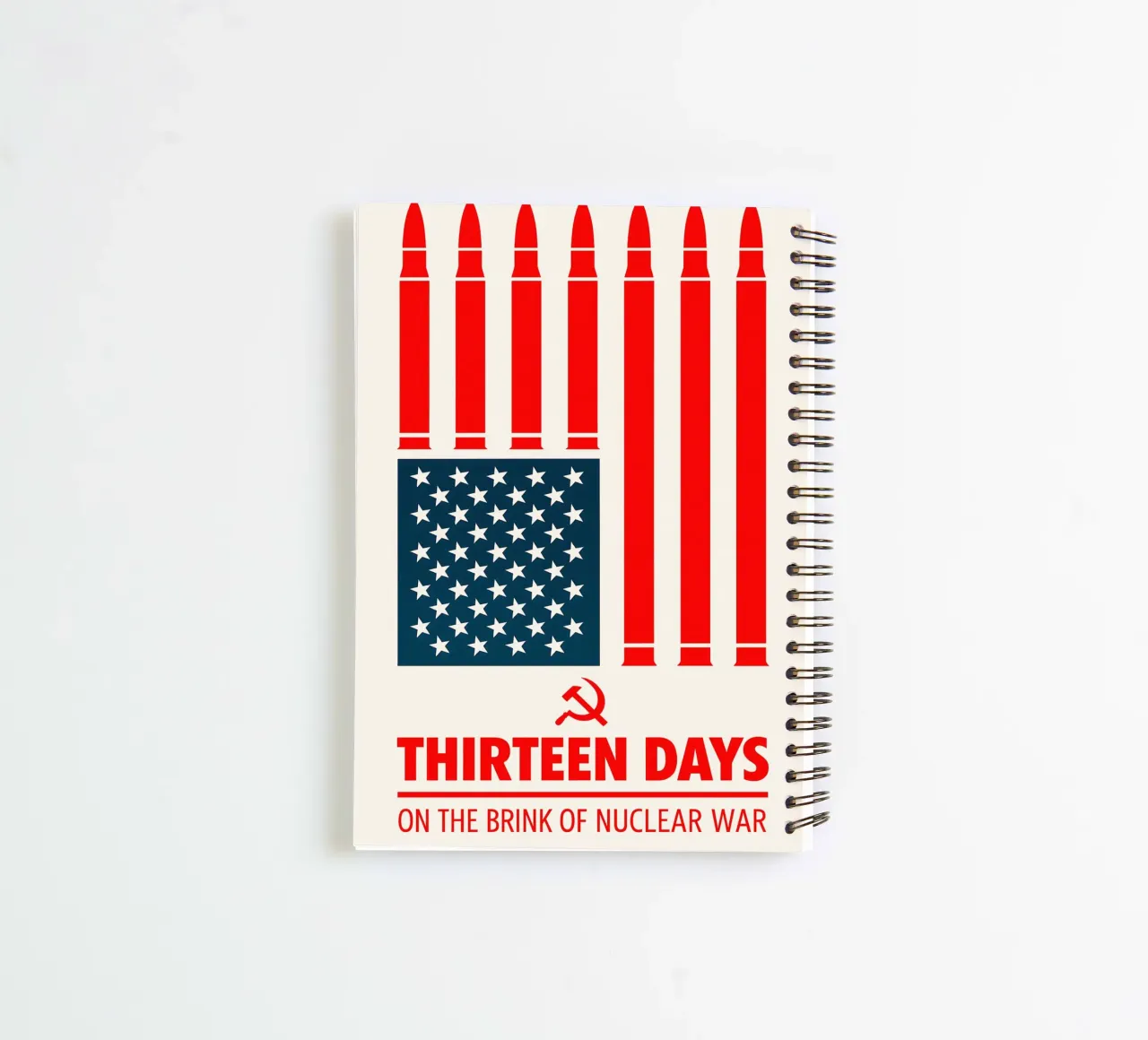 Thirteen Days Print spiral notebook by MoviesArt