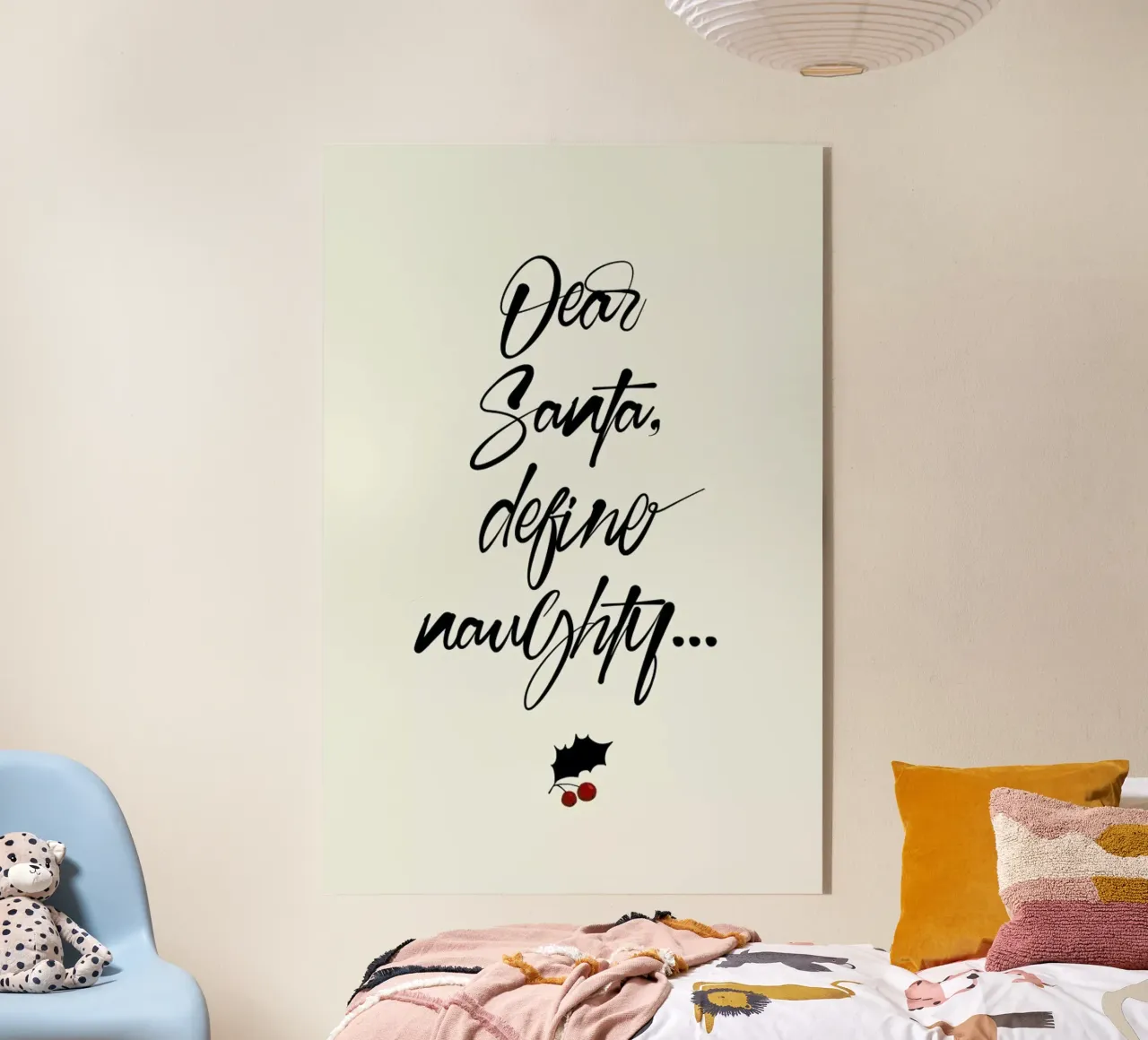 Dear Santa plexiglass da Kubistika