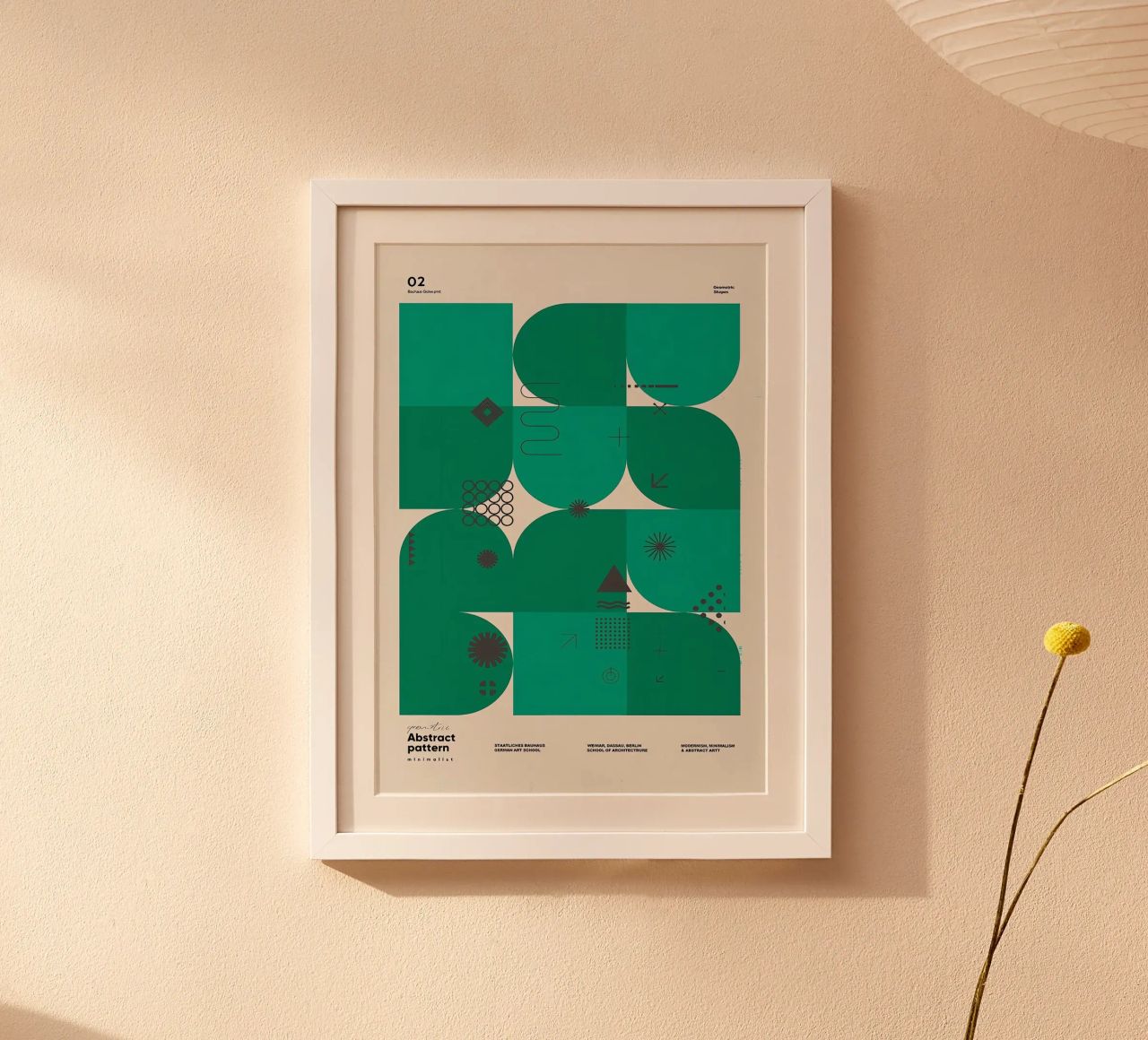 Bauhaus poster de Chaya Wilkinson