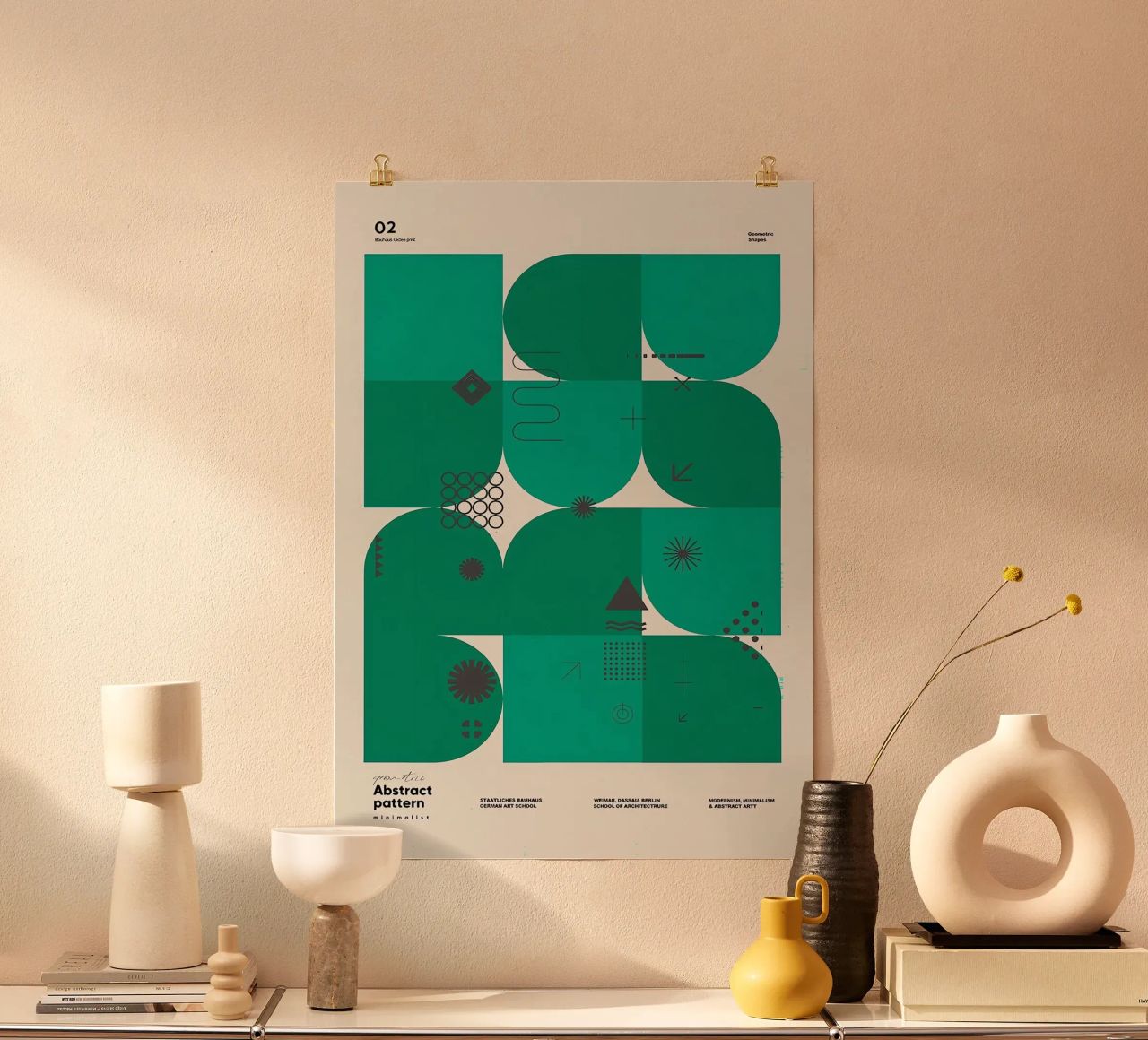 Bauhaus poster de Chaya Wilkinson