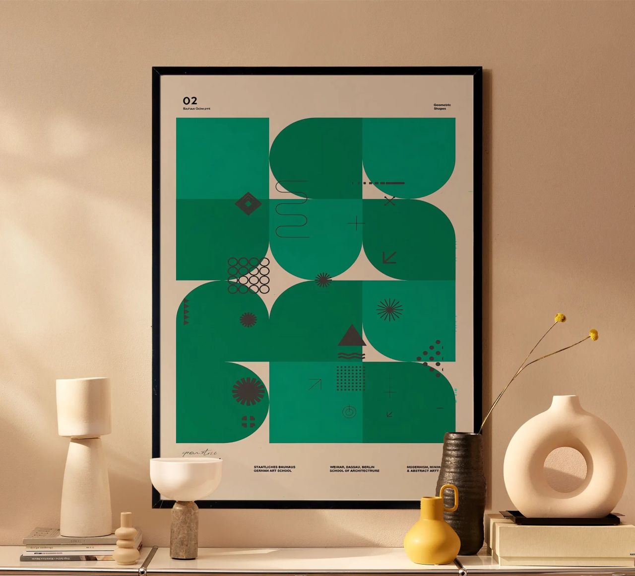 Bauhaus poster de Chaya Wilkinson