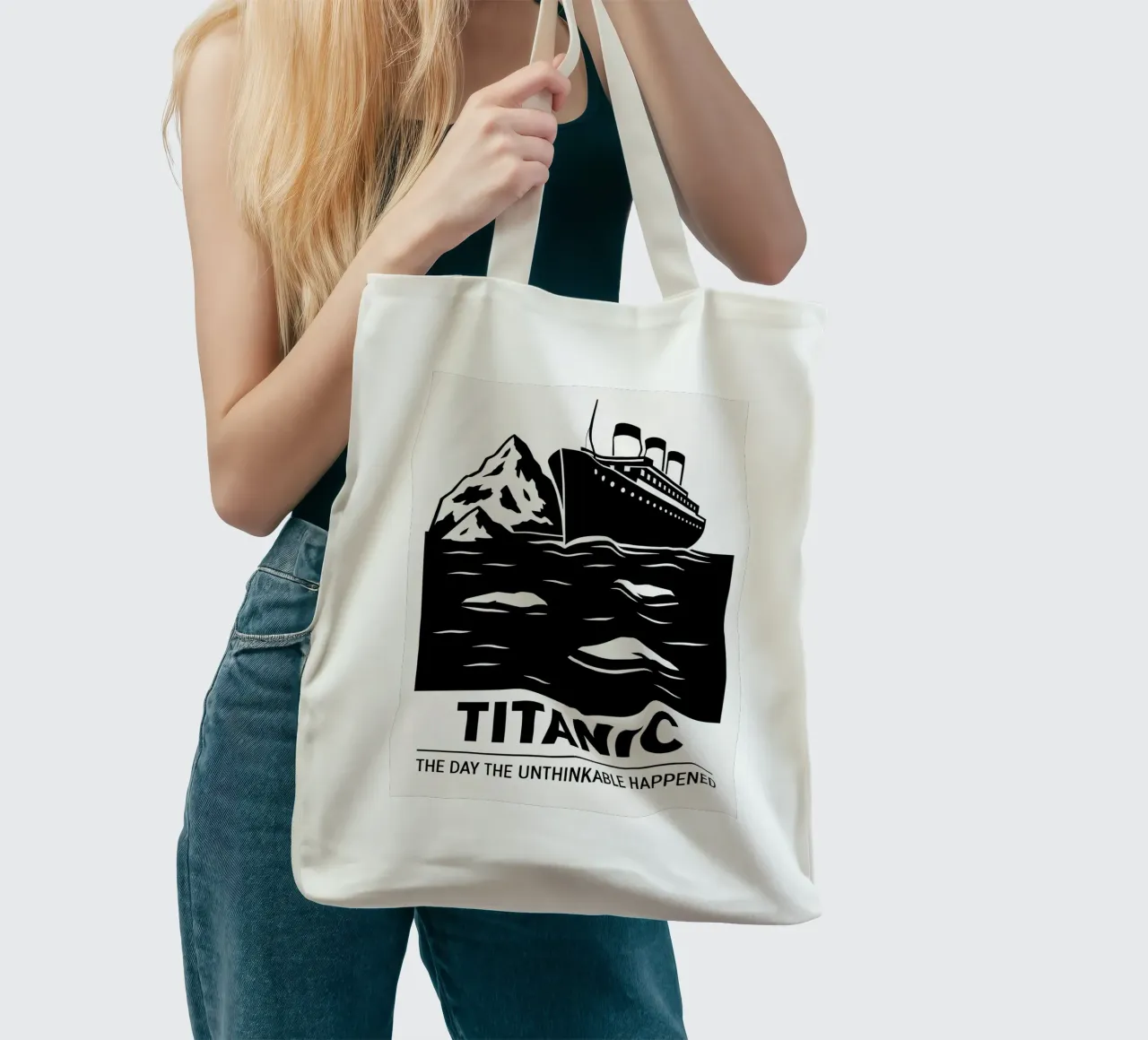 Titanic Print borsa in juta da MoviesArt