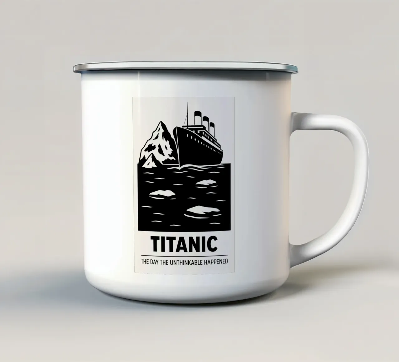 Titanic Print tazza in smalto da MoviesArt