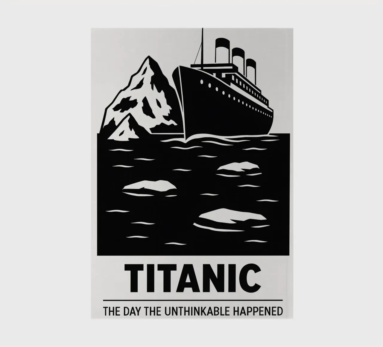 Titanic Print notebook by MoviesArt