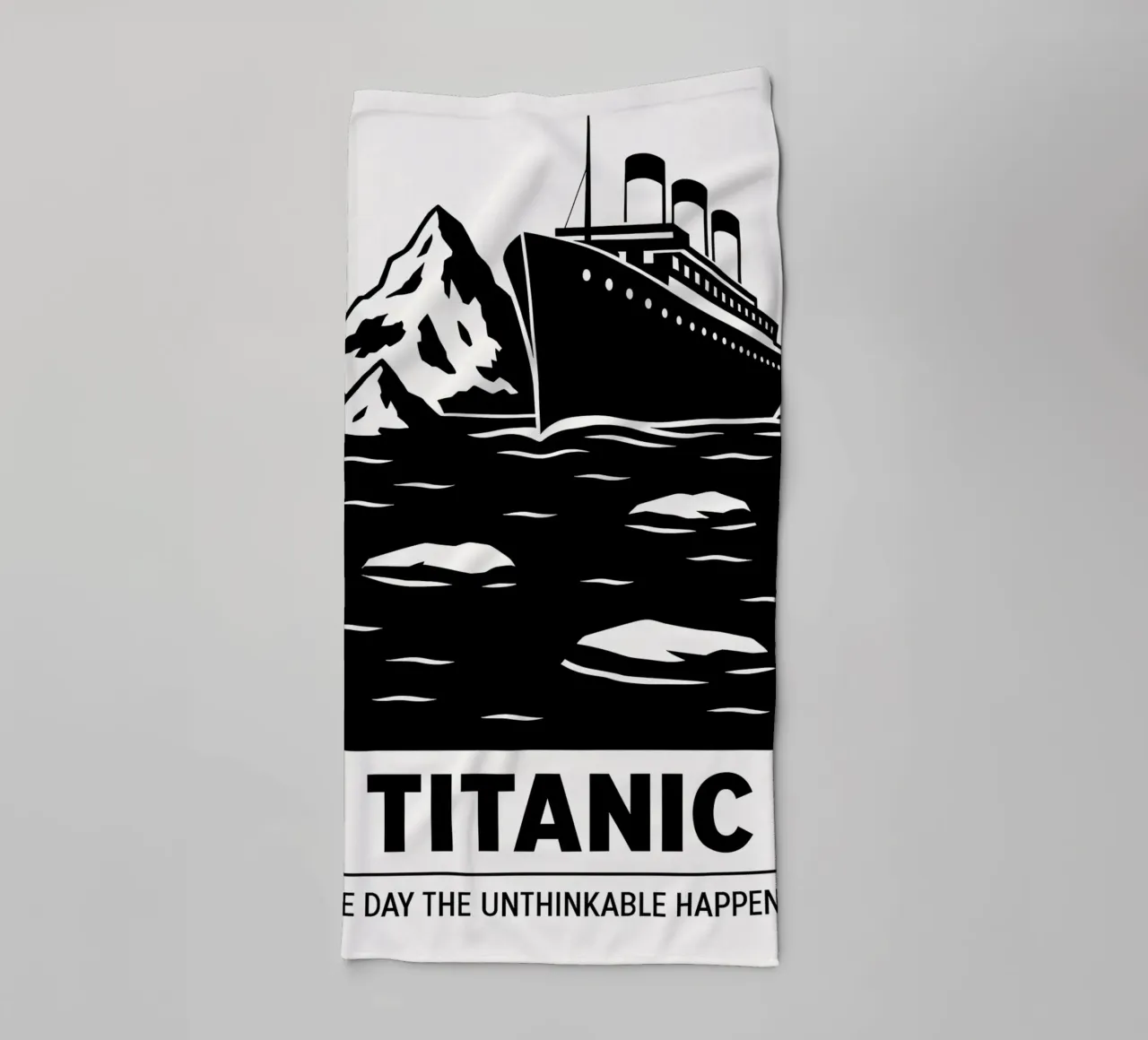 Titanic Print asciugamano da bagno da MoviesArt