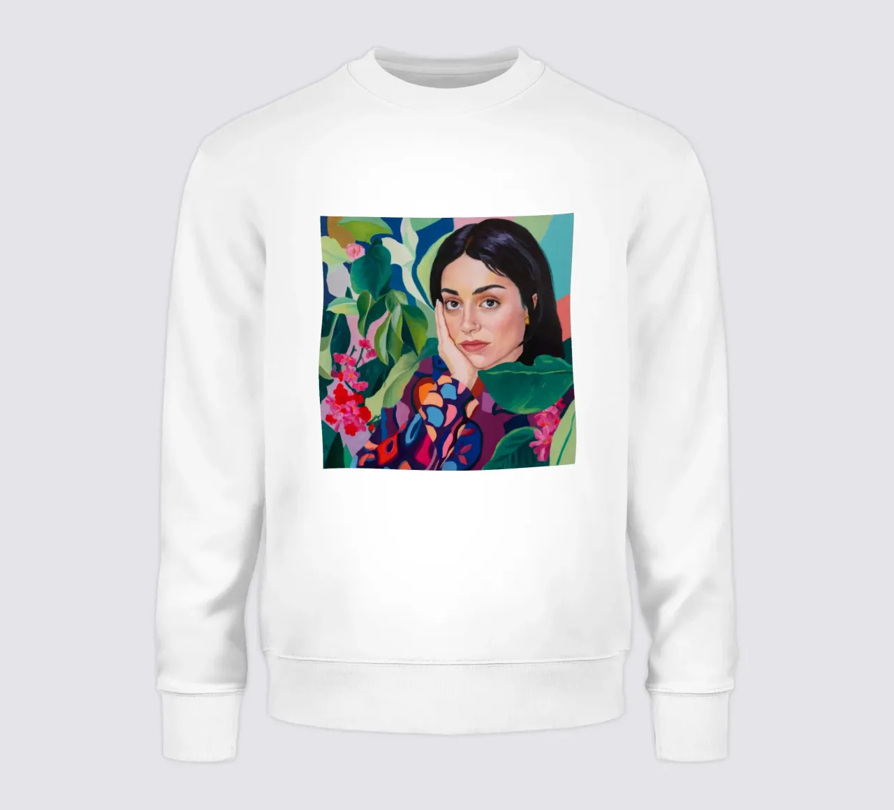 Retratos de follaje sudadera de Ebony Carpenter