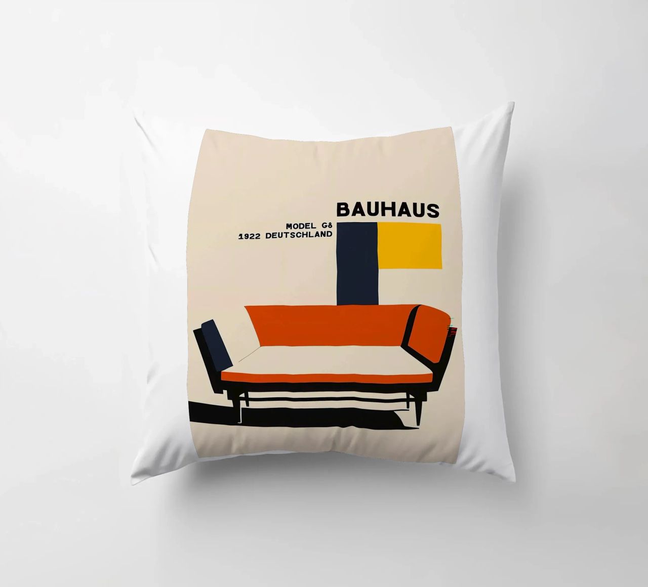 Bauhaus cuscino da Chaya Wilkinson