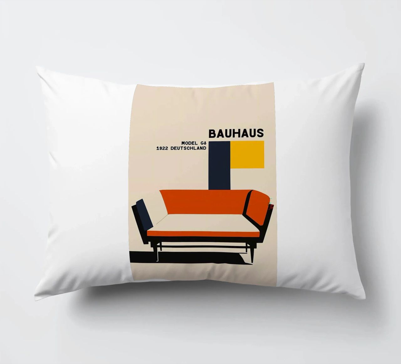 Bauhaus cuscino da Chaya Wilkinson