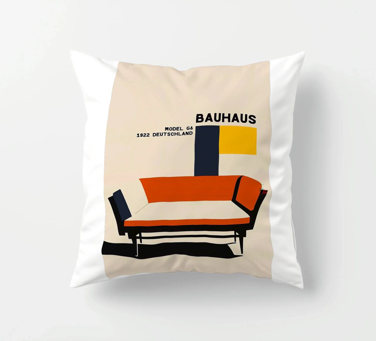 Bauhaus cuscino da Chaya Wilkinson