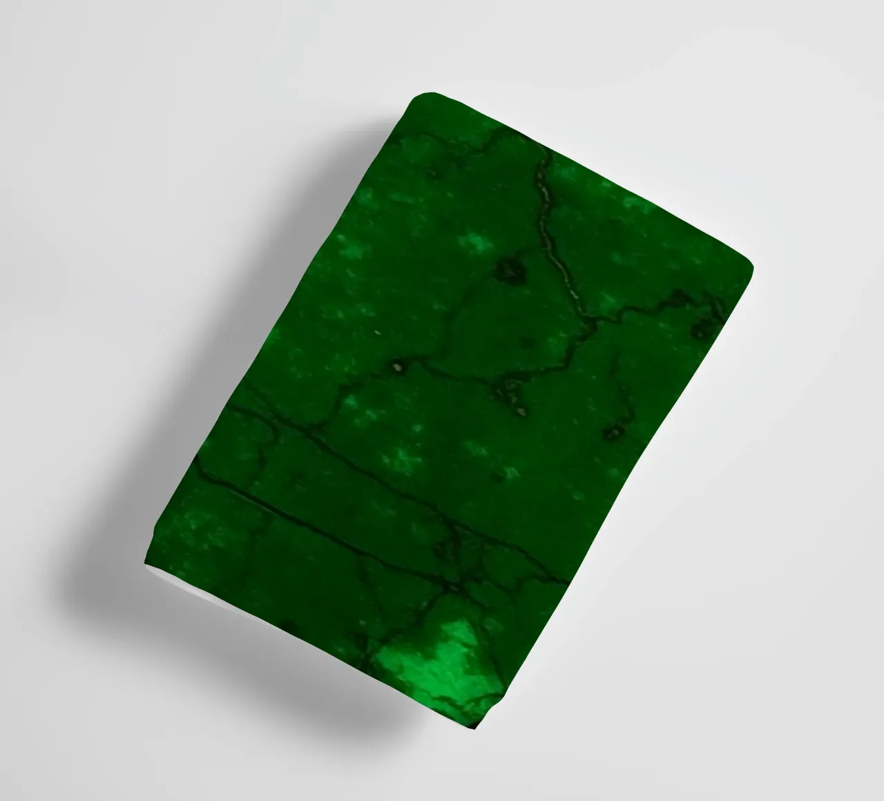 Fond texturé vert vif avec des étoiles serviette de bain de DesignDoodle
