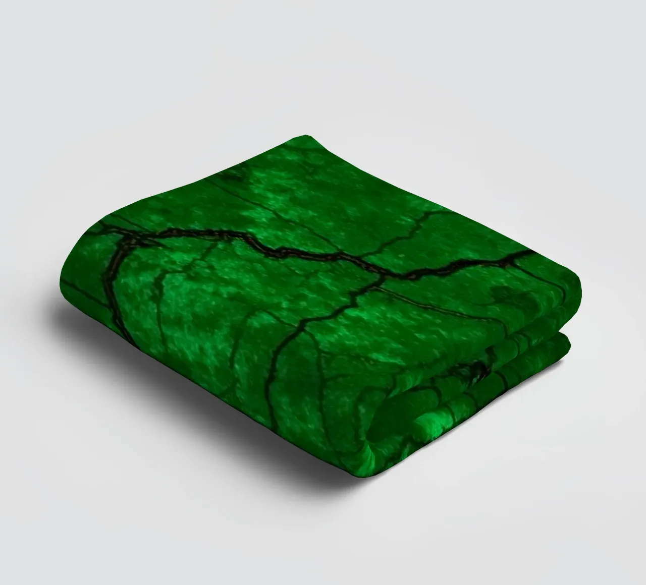 Fond texturé vert vif avec des étoiles serviette de bain de DesignDoodle