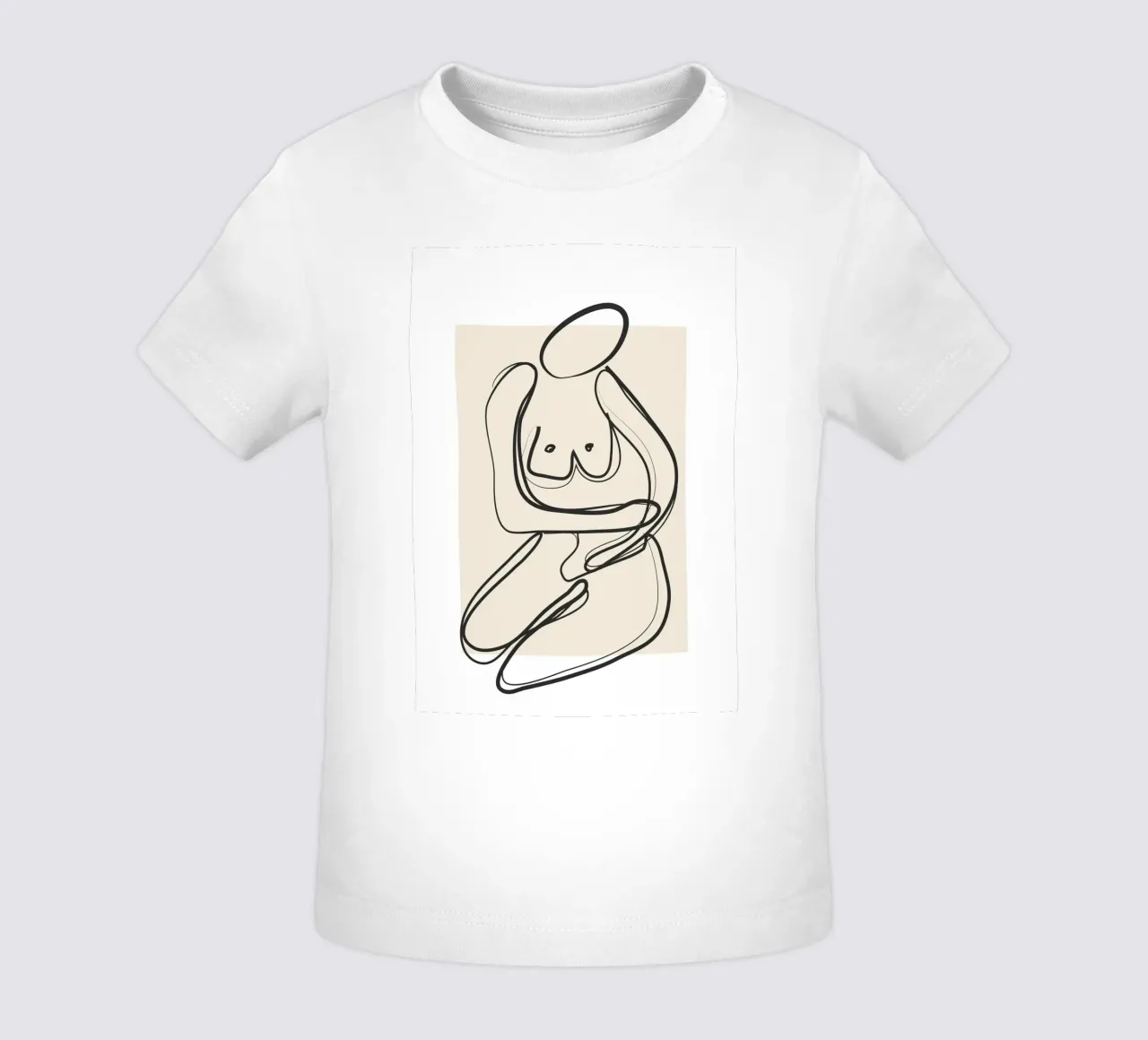 Abstract Figure Art 3 maglietta neonato da Flow Line