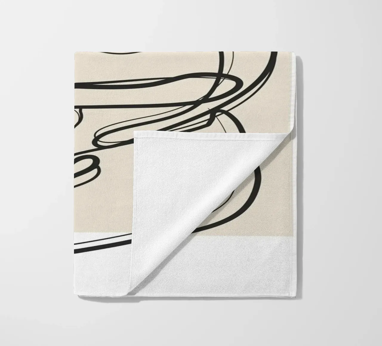 Abstract Figure Art 3 telo mare da Flow Line