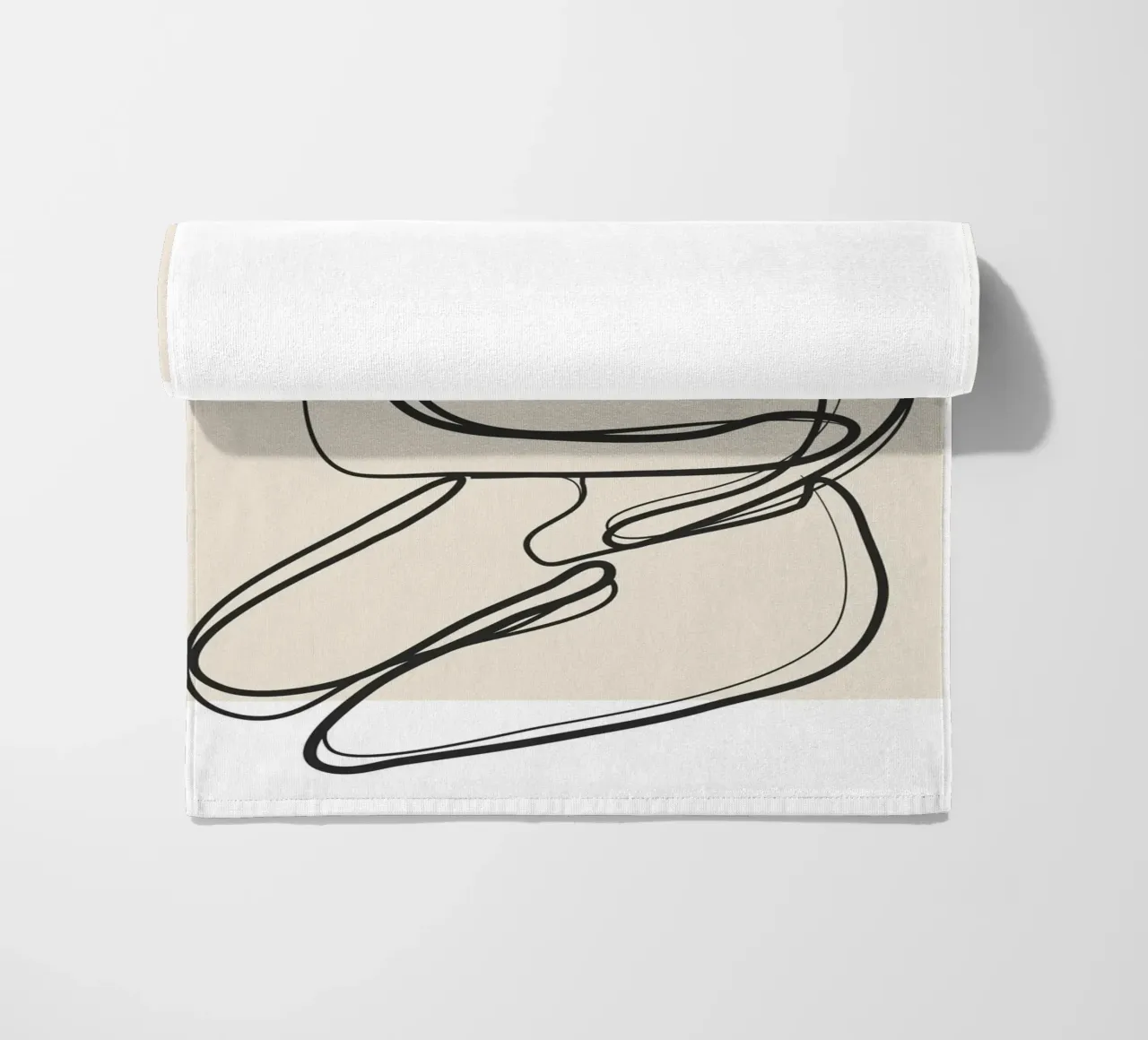 Abstract Figure Art 3 telo mare da Flow Line