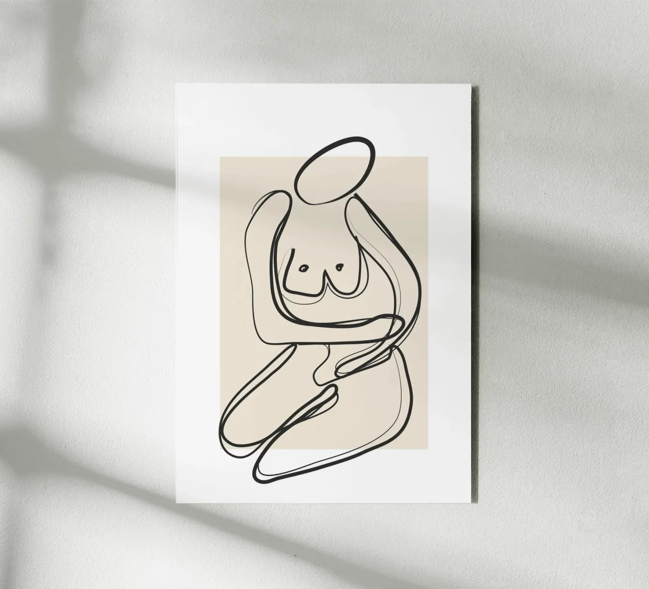 Abstract Figure Art 3 alluminio dibond da Flow Line
