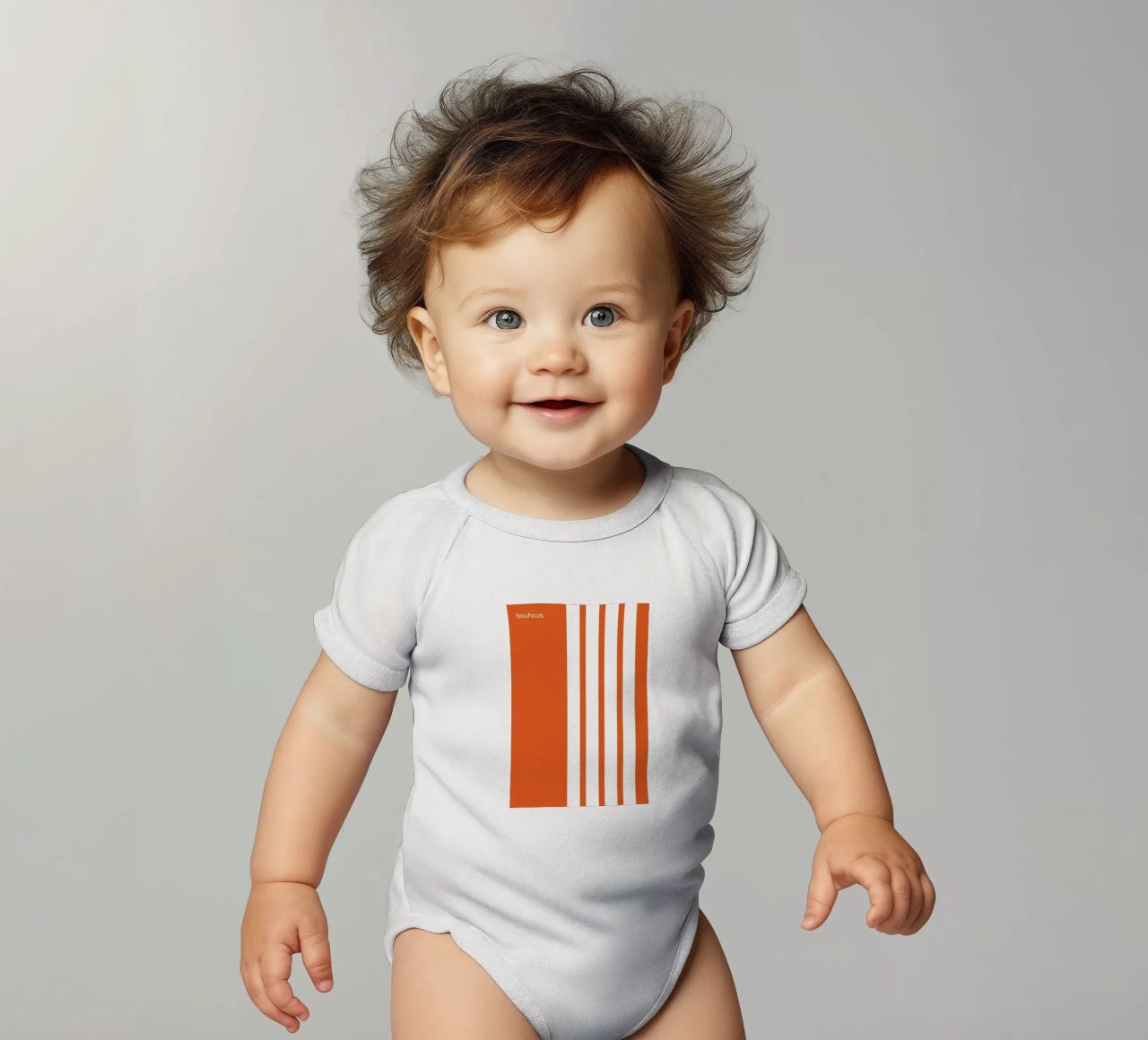 Bauhaus Kurzarm Babybody von jemma.emery