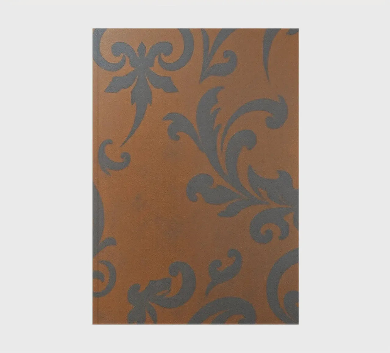 Ornate wall design featuring elegant patterns in rich notebook by DesignDoodle