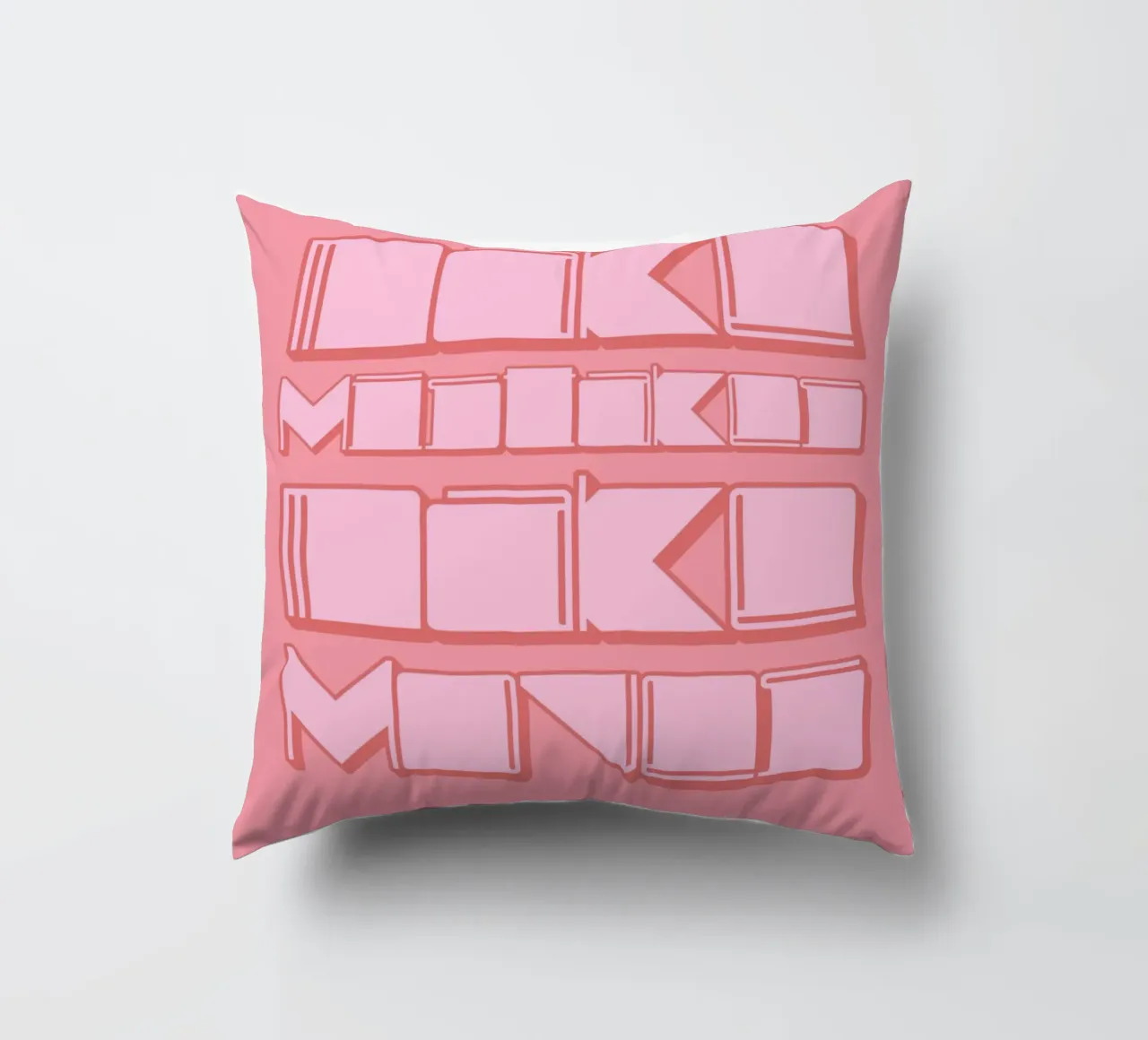 MAKE MISTAKES MAKE MOVES coussin de Einfach Uebel