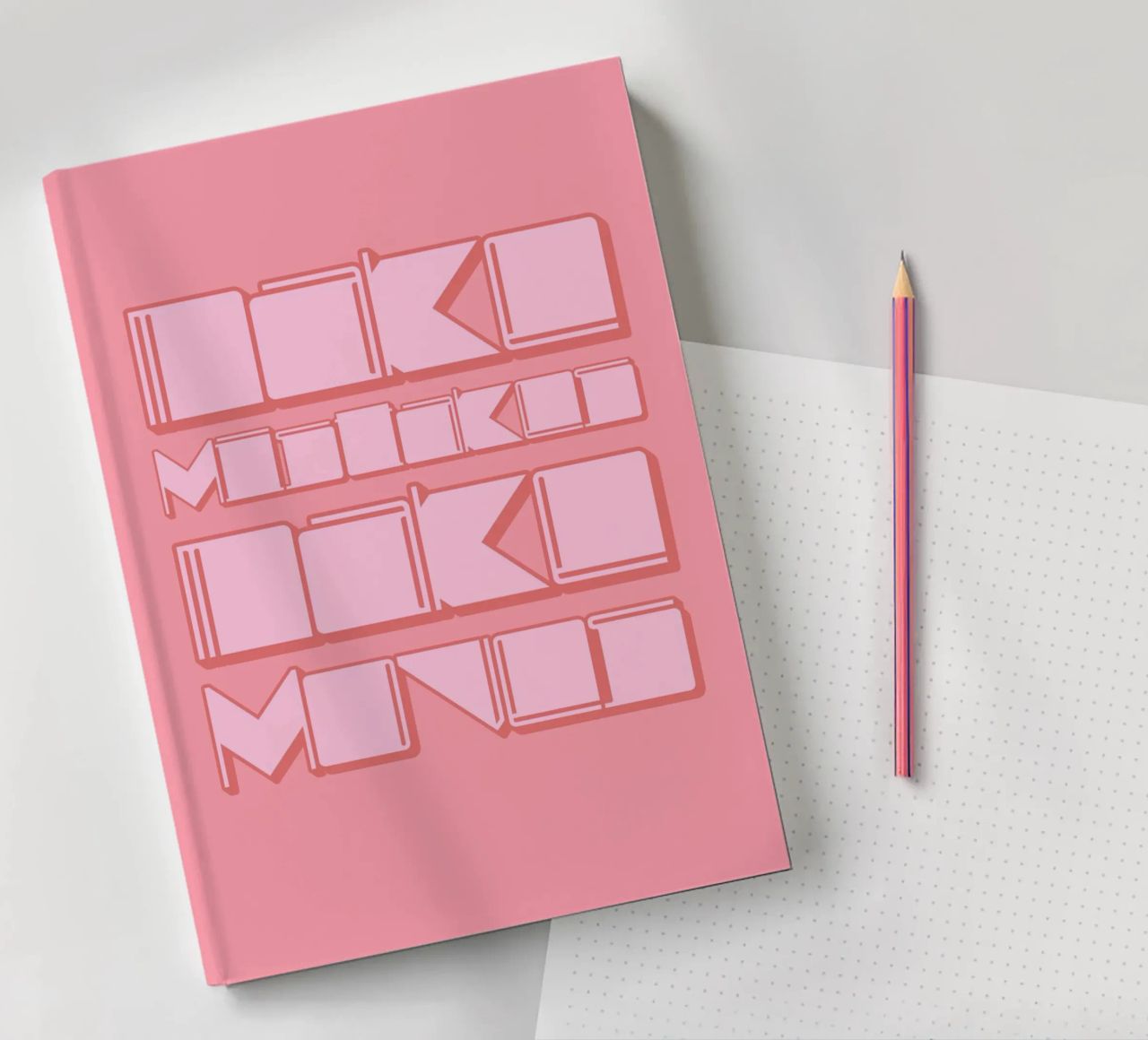 MAKE MISTAKES MAKE MOVES notebook by Einfach Uebel