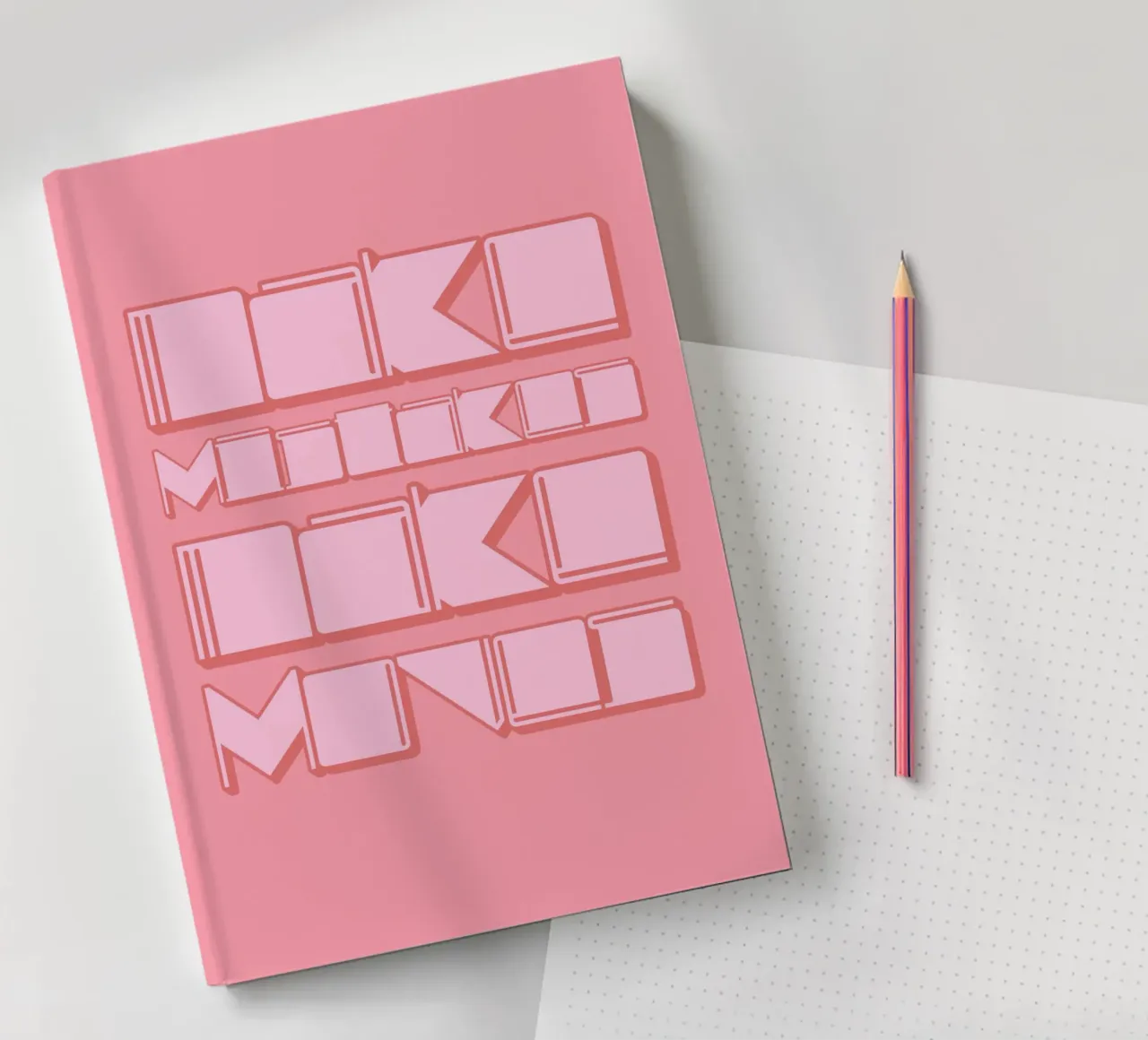 MAKE MISTAKES MAKE MOVES notebook by Einfach Uebel