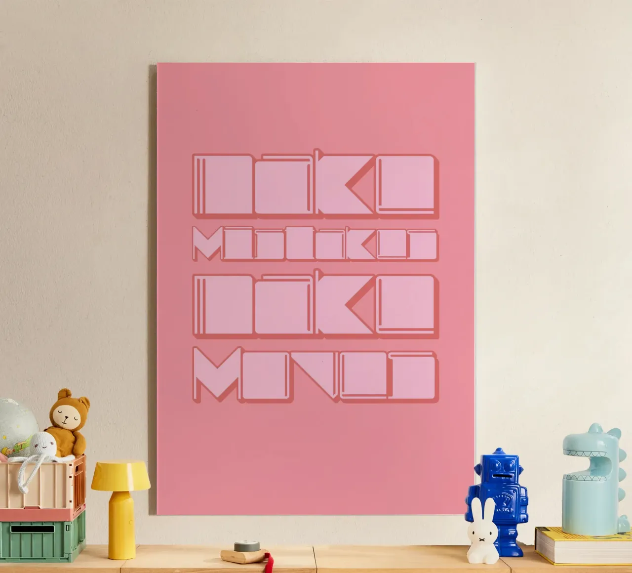 MAKE MISTAKES MAKE MOVES plexiglas de Einfach Uebel