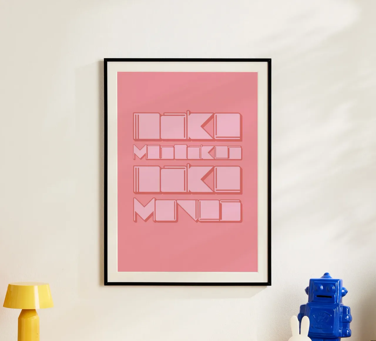 MAKE MISTAKES MAKE MOVES poster by Einfach Uebel