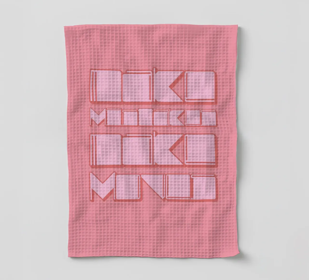 MAKE MISTAKES MAKE MOVES canovaccio da cucina da Einfach Uebel