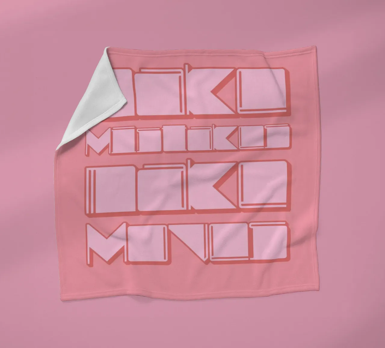 MAKE MISTAKES MAKE MOVES coperta in pile da Einfach Uebel