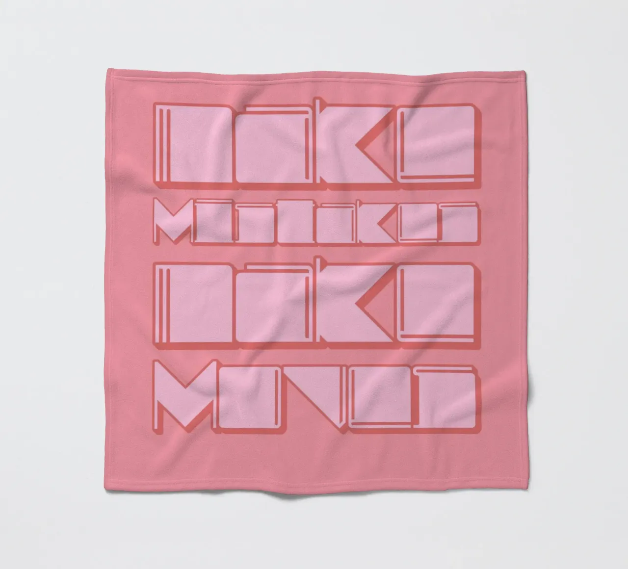 MAKE MISTAKES MAKE MOVES Fleecedecke von Einfach Uebel