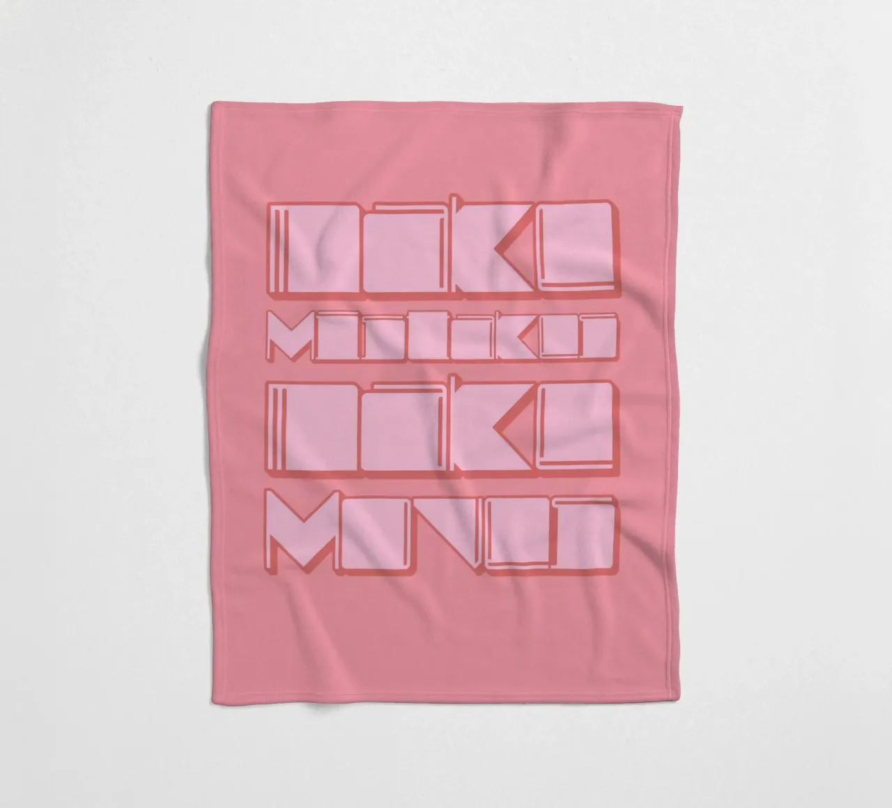 MAKE MISTAKES MAKE MOVES coperta in pile da Einfach Uebel