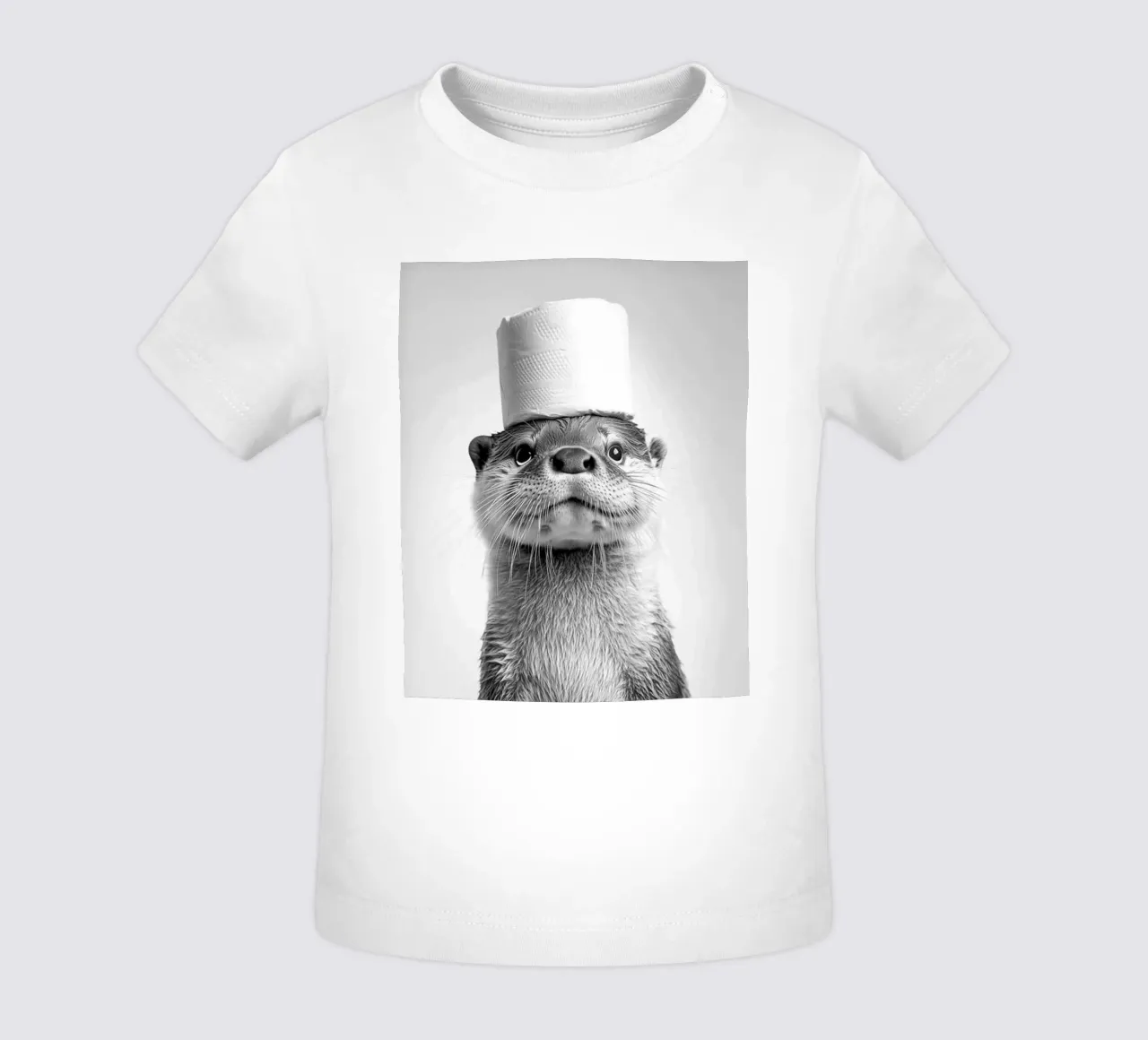 Servietten im Kopf Baby T-Shirt von christal shop