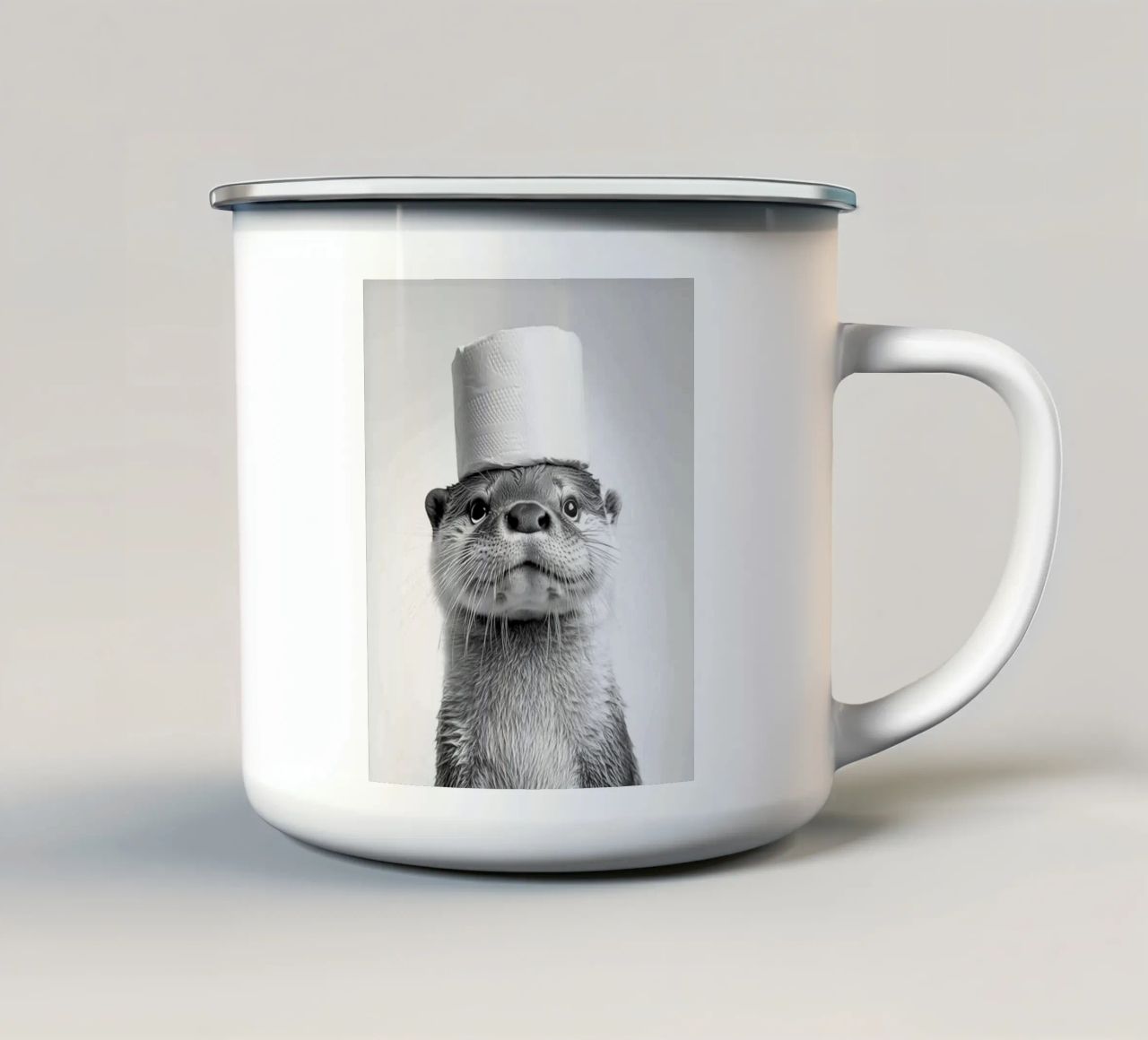 Tovaglioli in testa tazza in smalto da christal shop