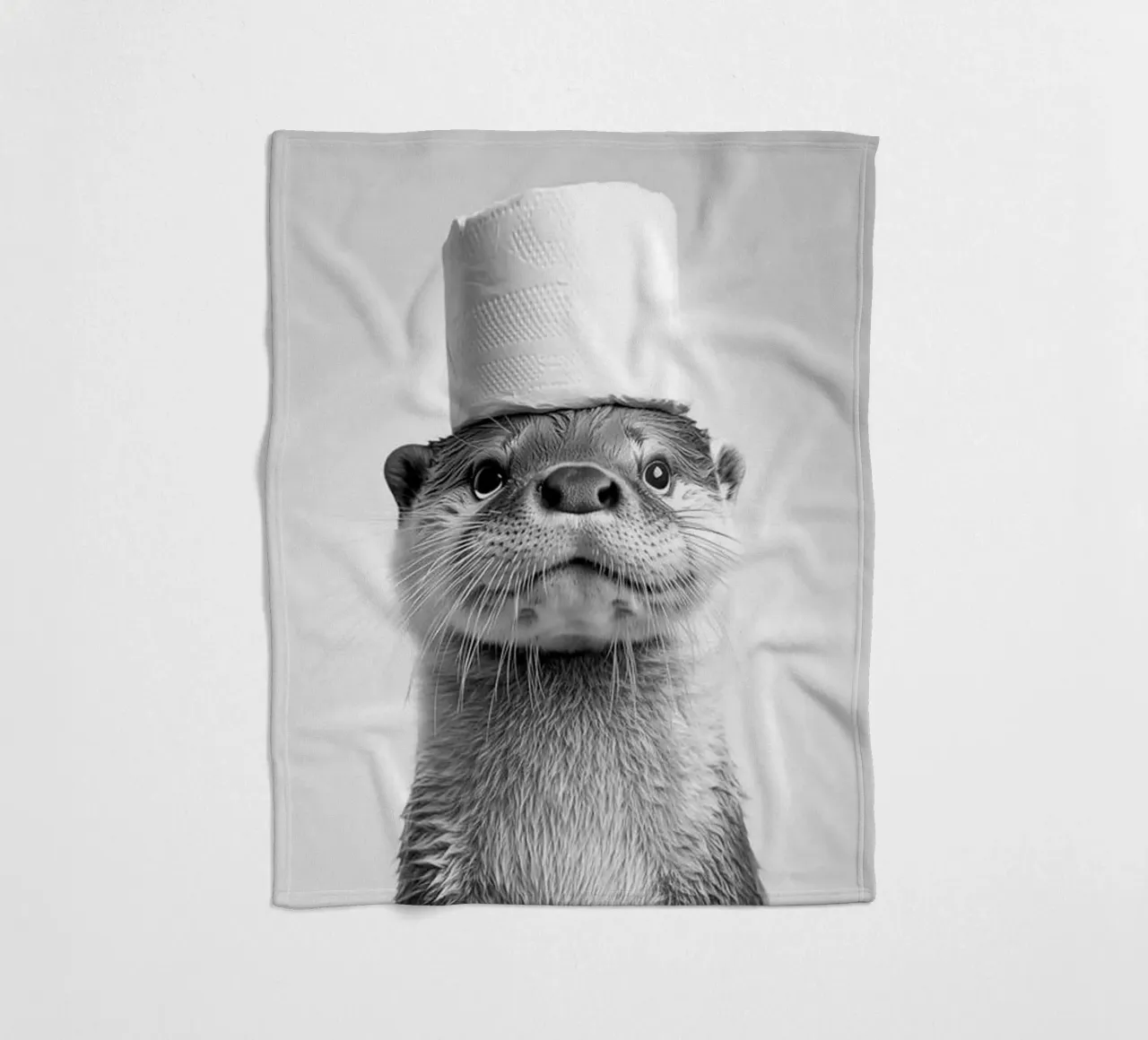 Tovaglioli in testa coperta in pile da christal shop