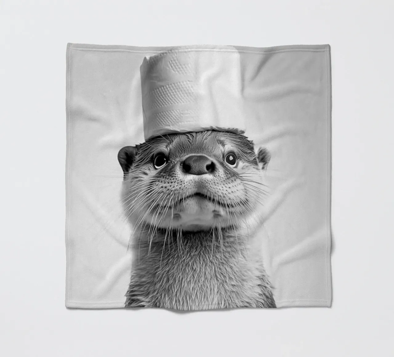 Tovaglioli in testa coperta in pile da christal shop