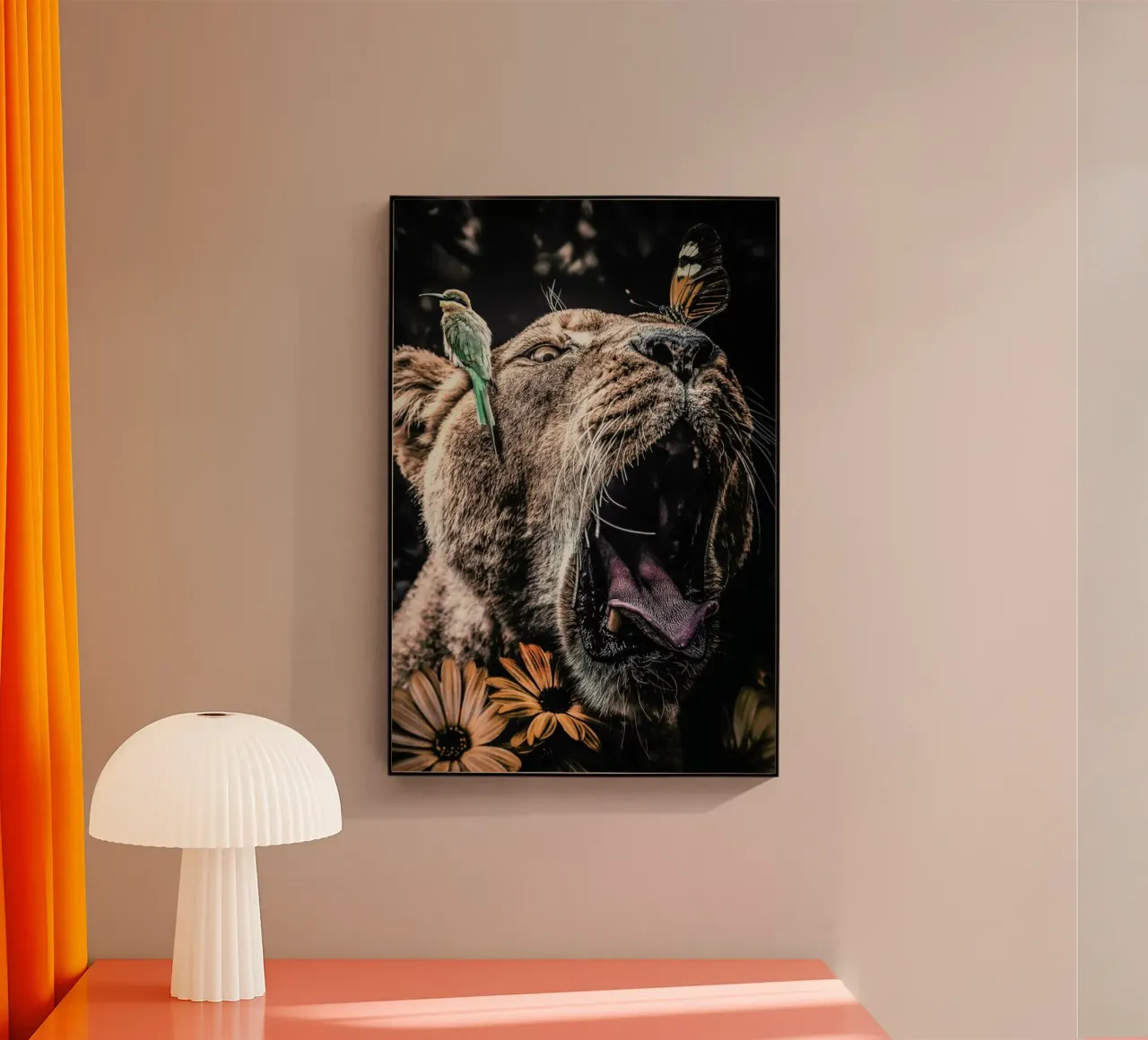 Lioness plexiglass da Wouter Rikken