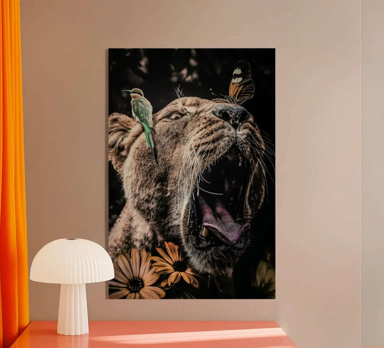 Lioness plexiglass da Wouter Rikken