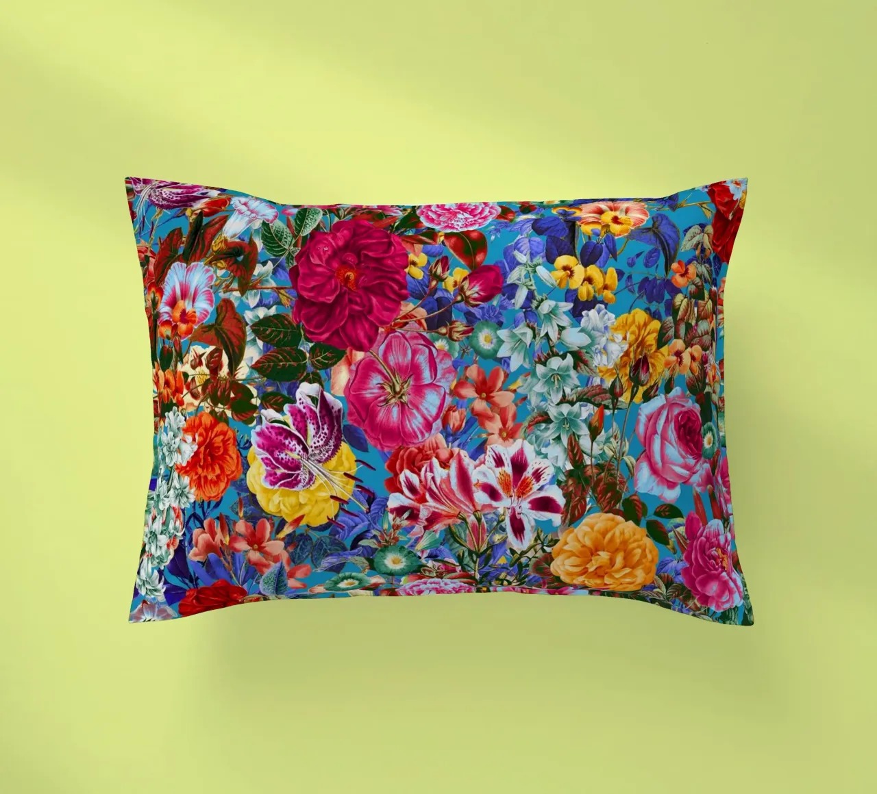 Multicolored Secret Garden cuscino da burcukorkmazyurek