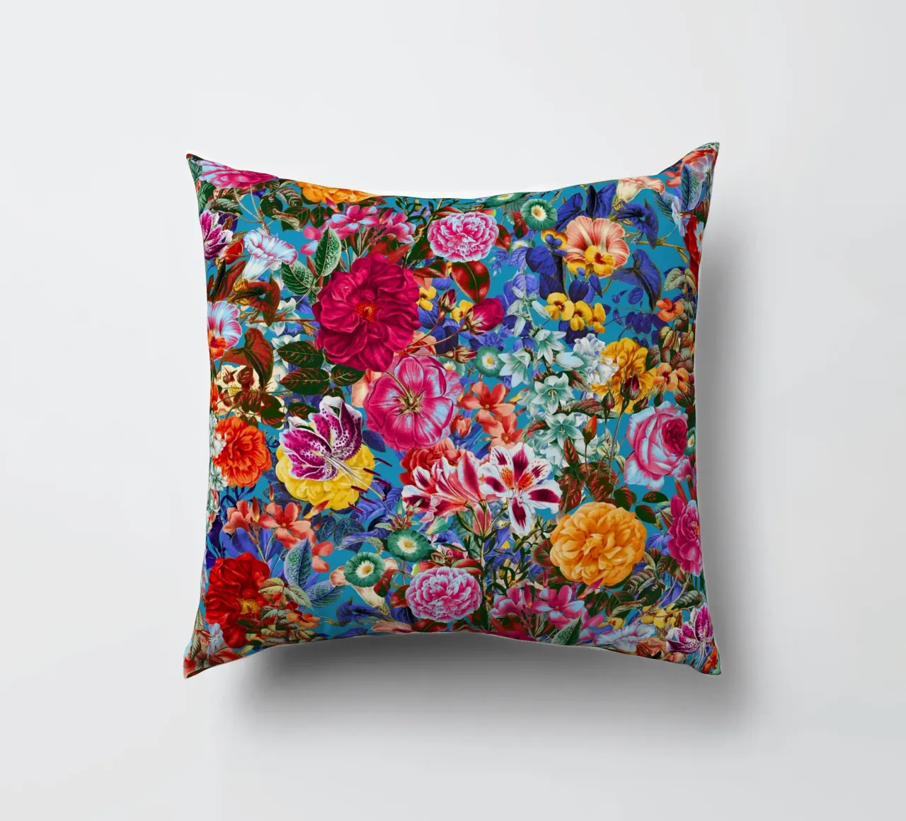 Multicolored Secret Garden cuscino da burcukorkmazyurek