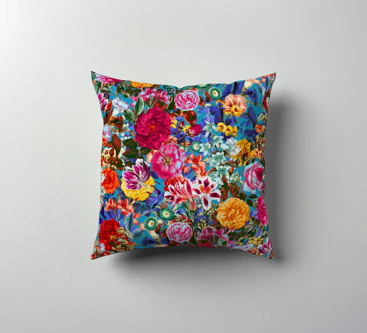 Multicolored Secret Garden cuscino da burcukorkmazyurek