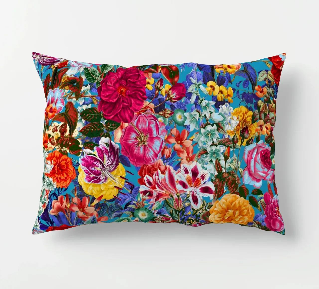 Multicolored Secret Garden cuscino da burcukorkmazyurek
